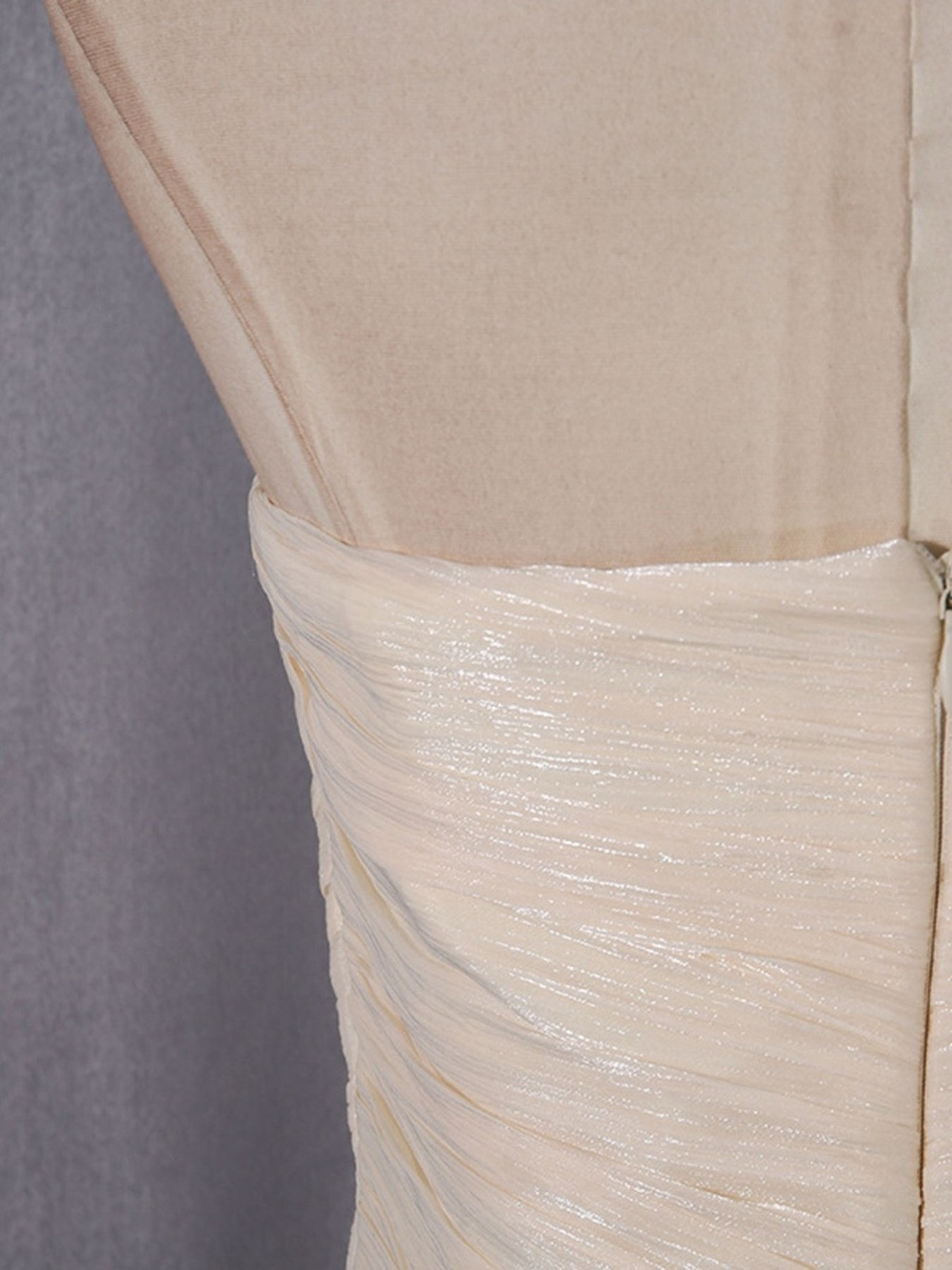 Strapless Ruffle Ruched Mini Dress - Picture 11 of 13